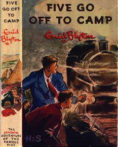 FIVE GO OFF TO CAMP